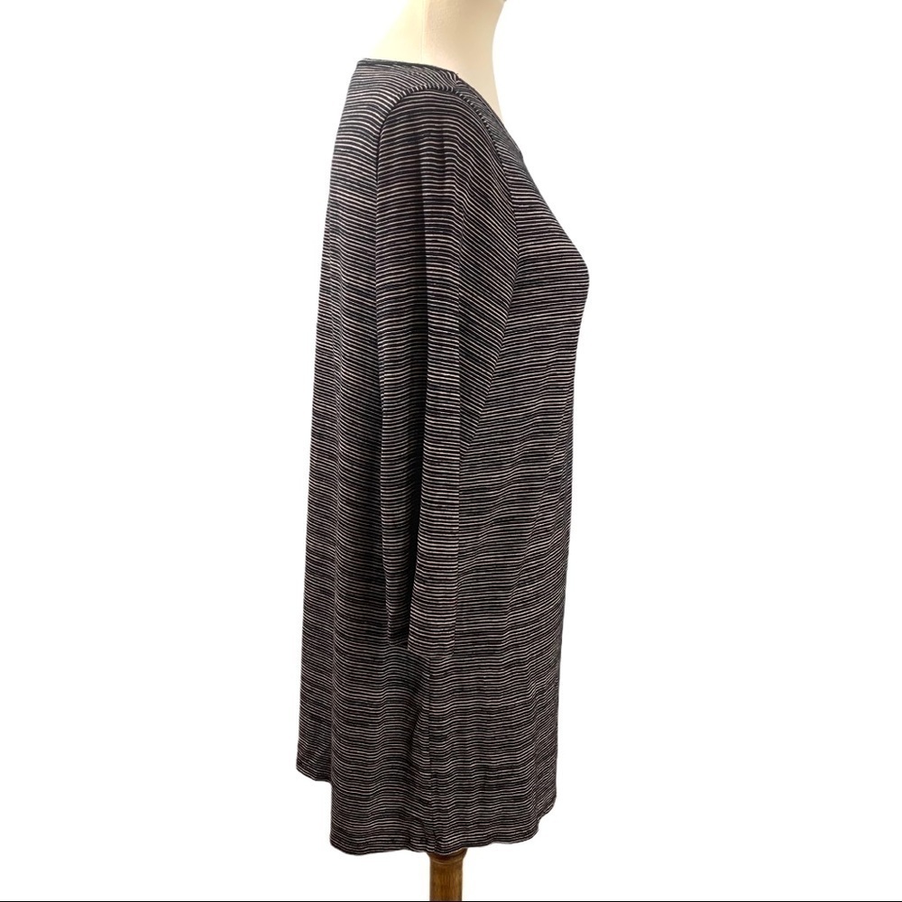 J. Jill Wearever Collection Striped Tunic Top - Picture 5 of 9